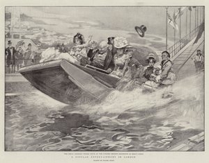 Un divertissement populaire à Londres - Frank Craig